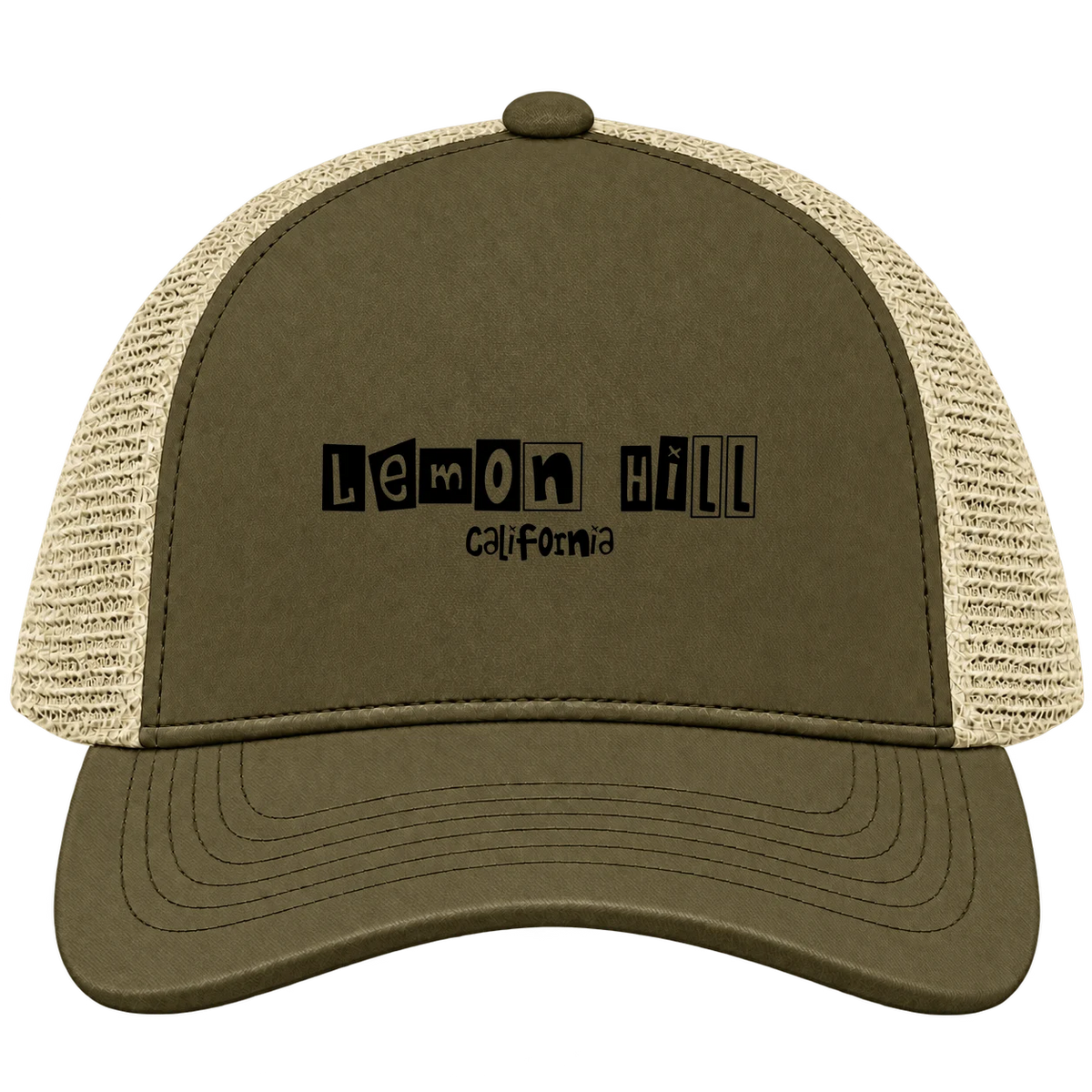 Lemon Hill, California Hometown Trucker Cap