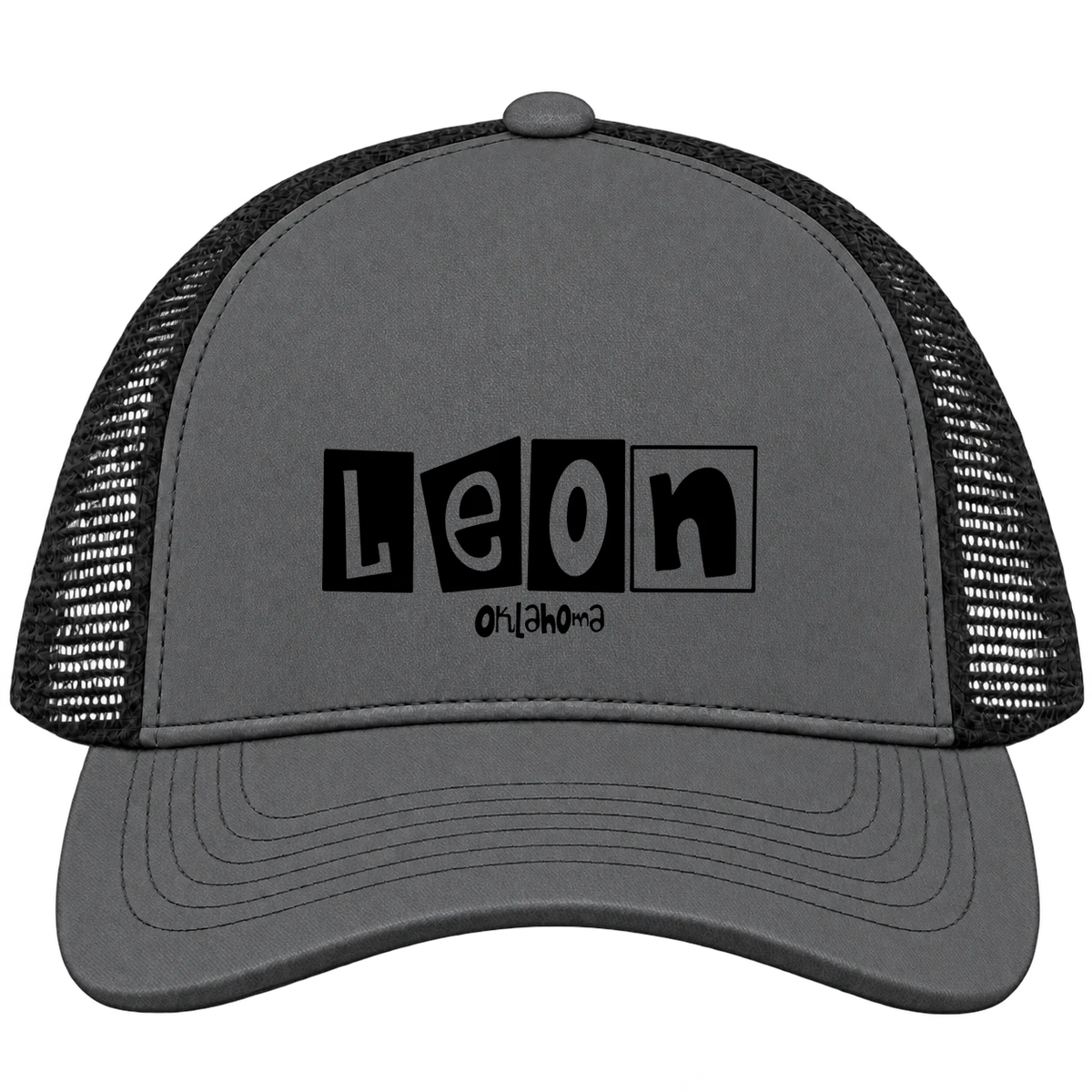 Leon, Oklahoma Hometown Trucker Cap