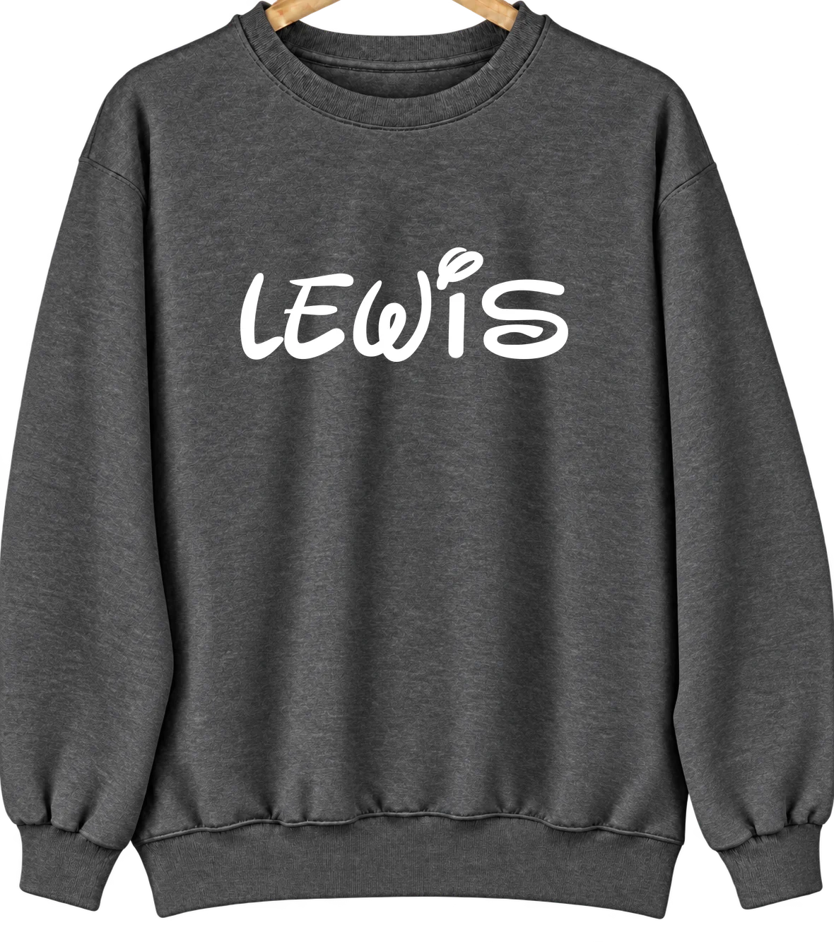 Lewis, Colorado Hometown Crewneck — Dark Heather