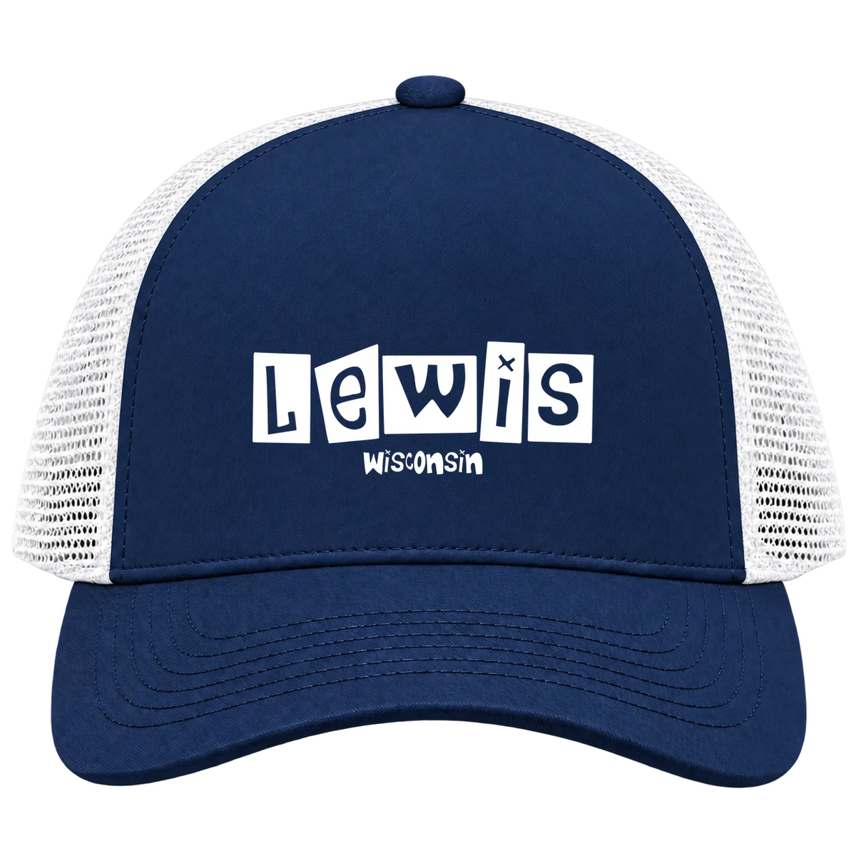 Lewis, Wisconsin Hometown Trucker Cap