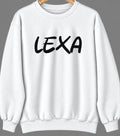 Lexa, Arkansas Hometown Crewneck — White