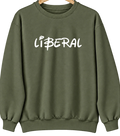 Liberal, Missouri Hometown Crewneck — Military Green