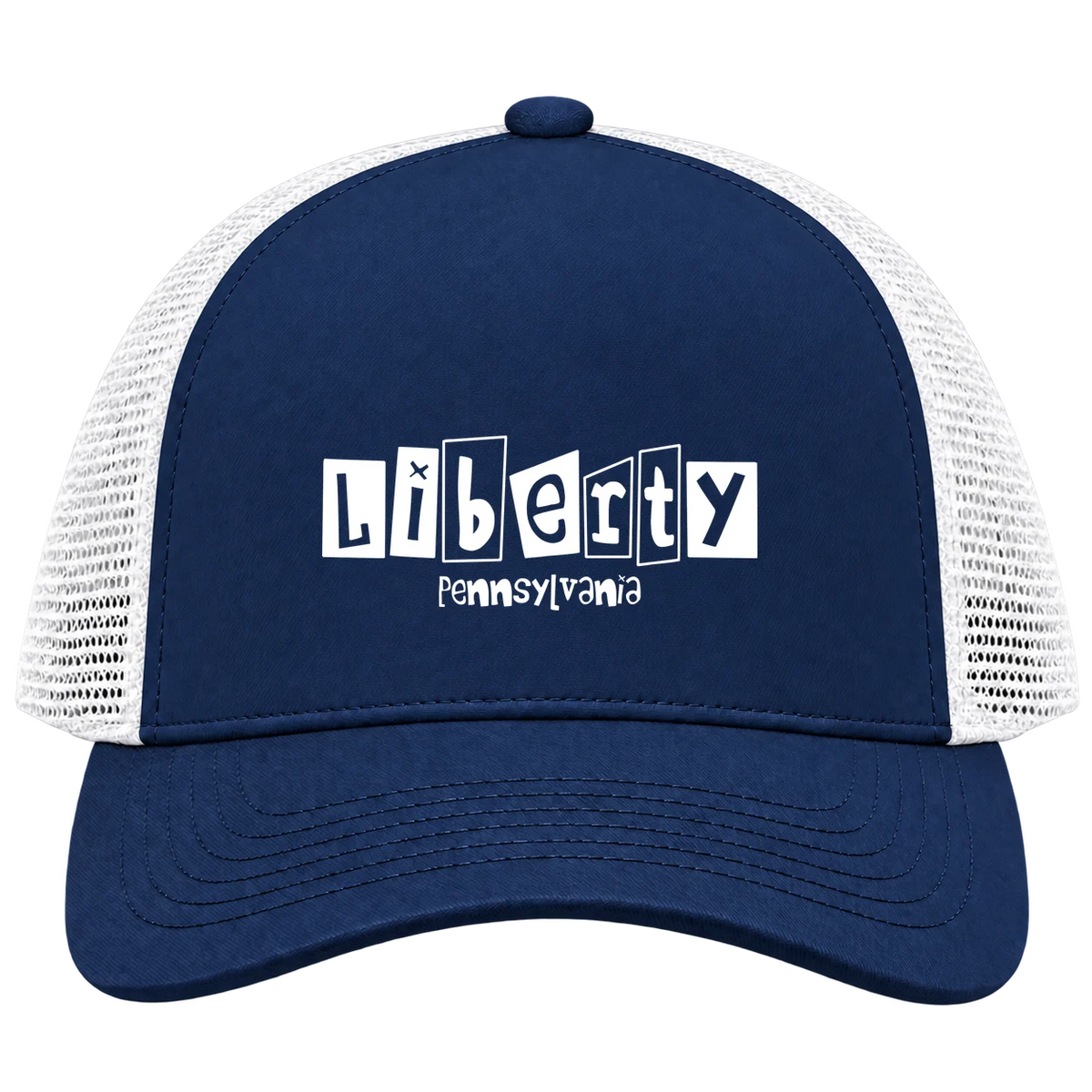 Liberty, Pennsylvania Hometown Trucker Cap