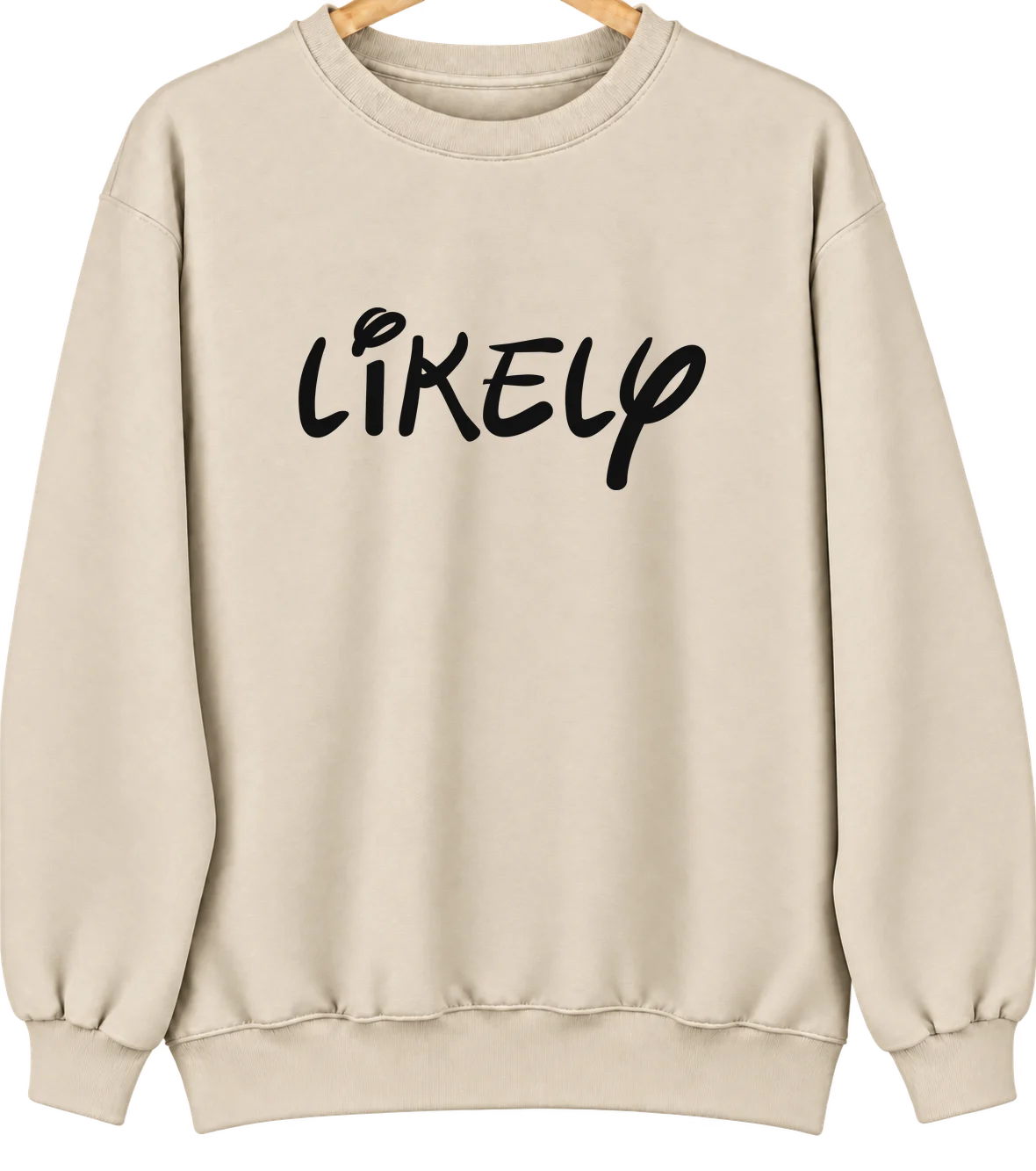 Likely, California Hometown Crewneck — Sand