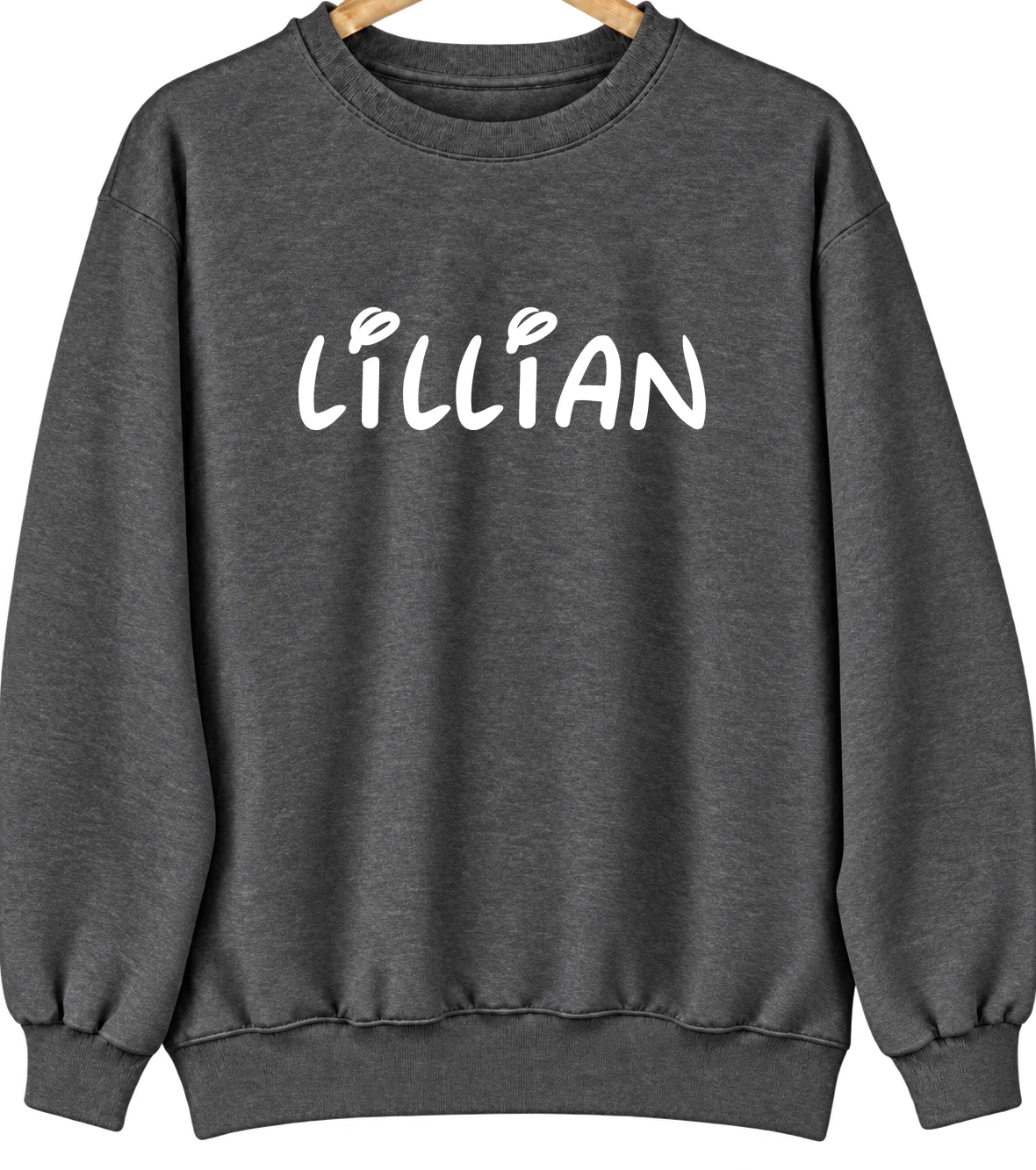 Lillian, Alabama Hometown Crewneck — Dark Heather