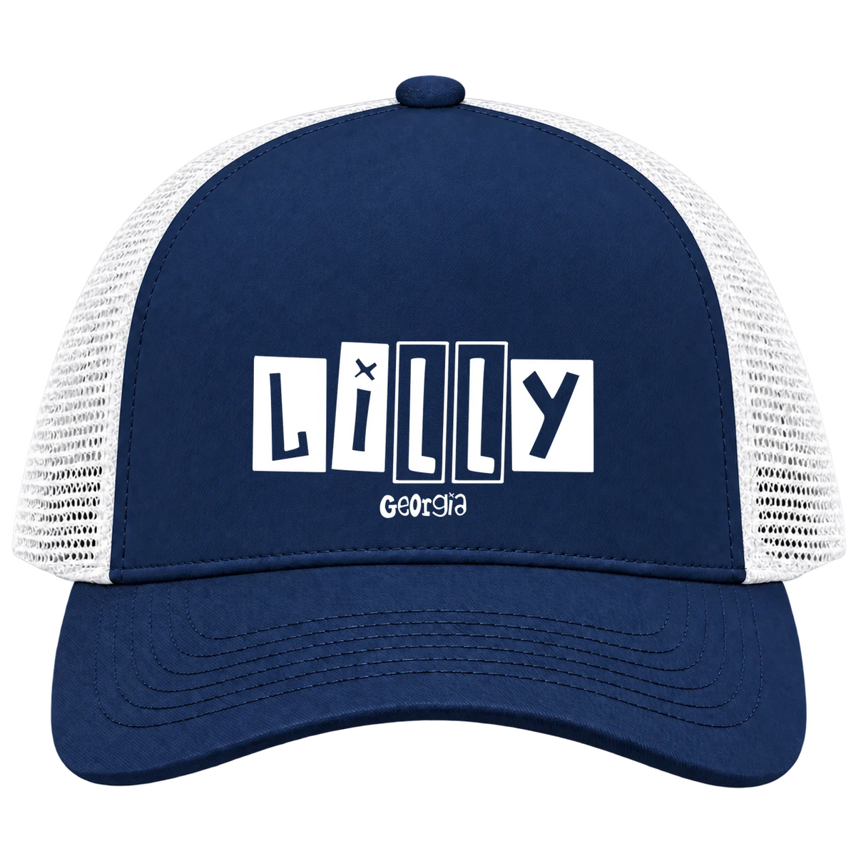 Lilly, Georgia Hometown Trucker Cap