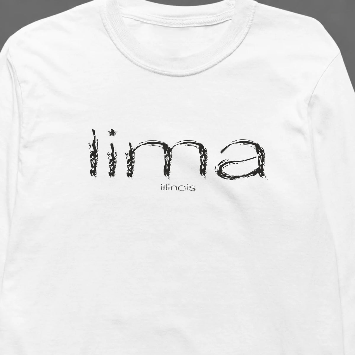 Lima, Illinois Hometown Long-Sleeve