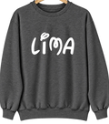 Lima, New York Hometown Crewneck — Dark Heather
