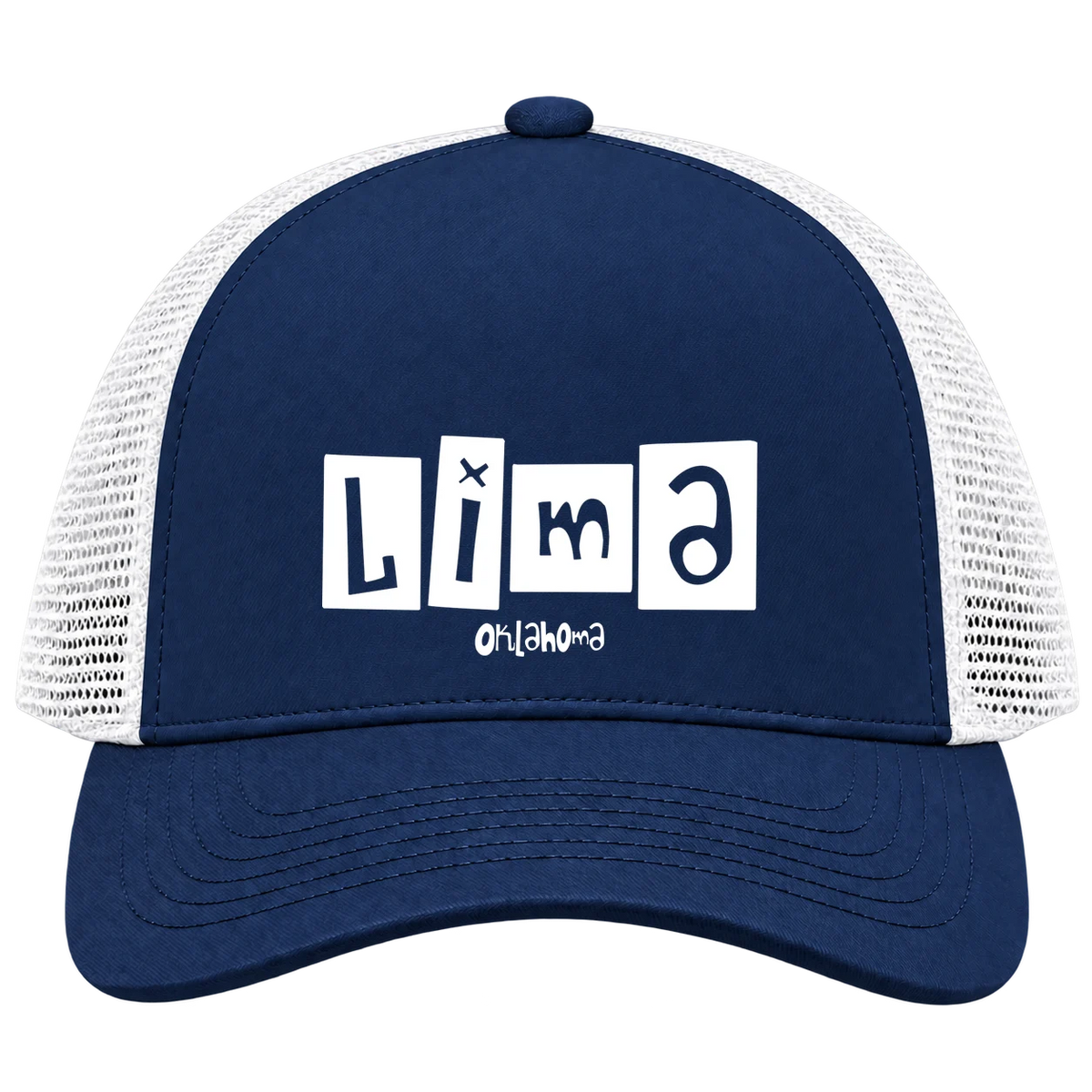 Lima, Oklahoma Hometown Trucker Cap