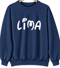 Lima, Pennsylvania Hometown Crewneck — Navy