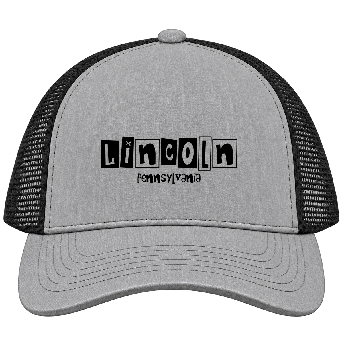 Lincoln, Pennsylvania Hometown Trucker Cap