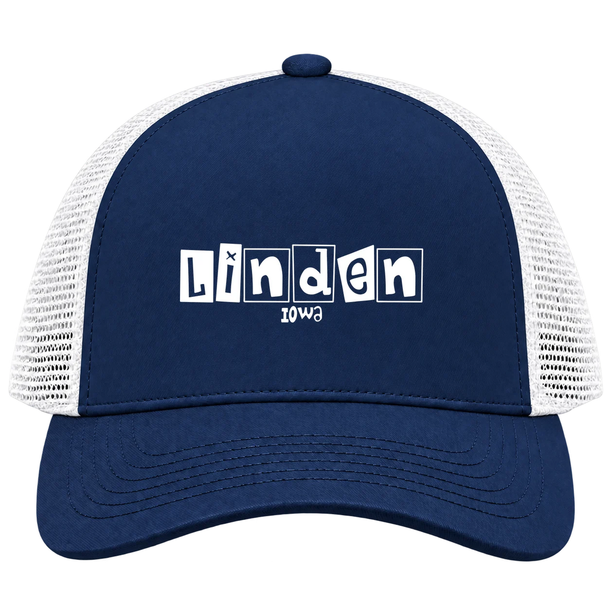 Linden, Iowa Hometown Trucker Cap