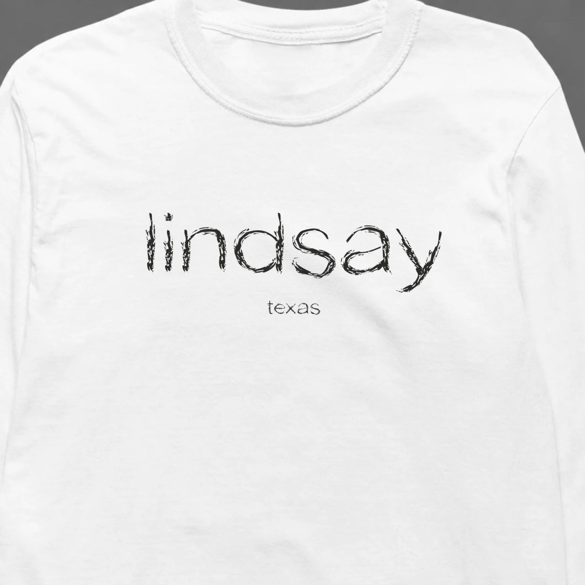 Lindsay, Texas Hometown Long-Sleeve