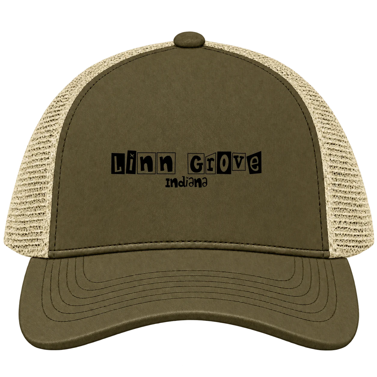 Linn Grove, Indiana Hometown Trucker Cap