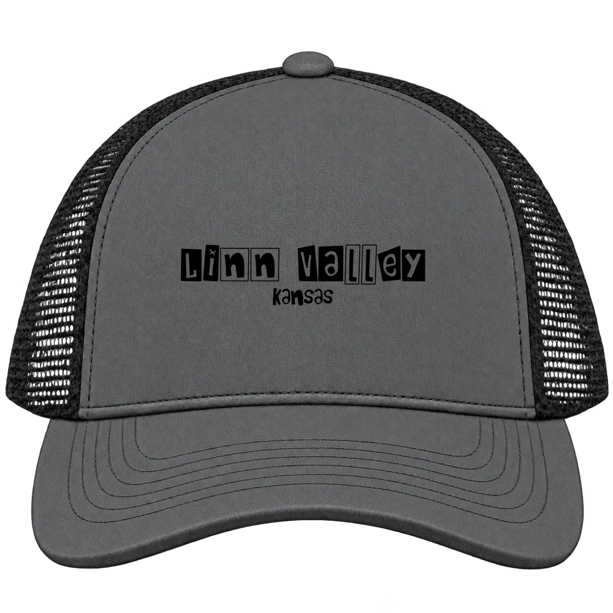 Linn Valley, Kansas Hometown Trucker Cap