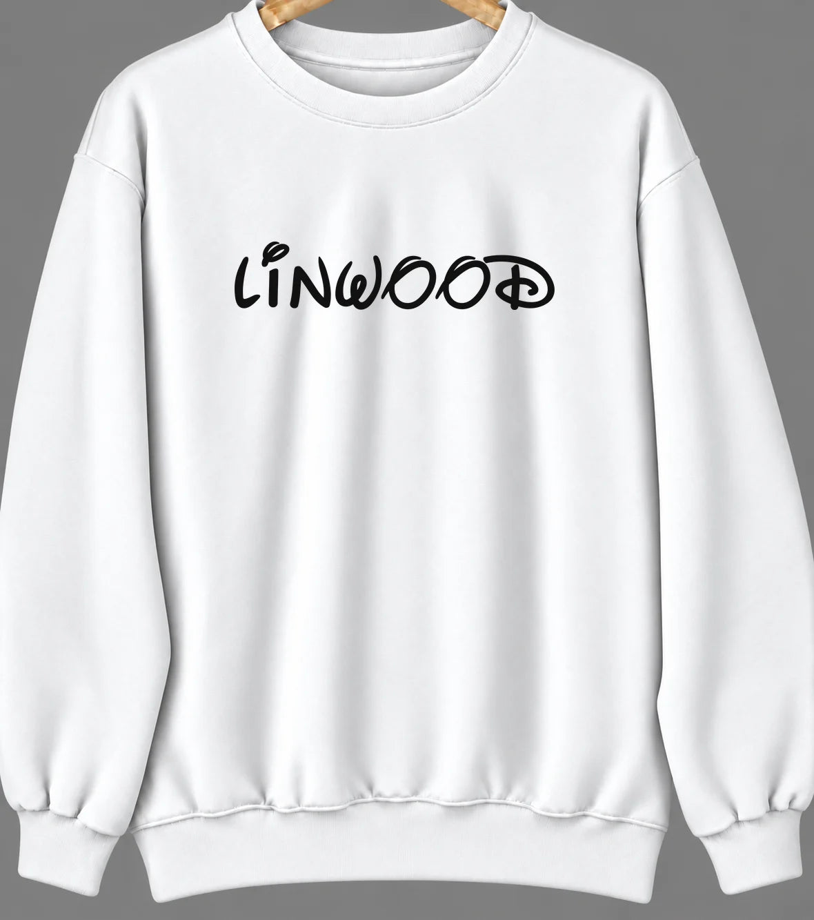 Linwood, Nebraska Hometown Crewneck — White