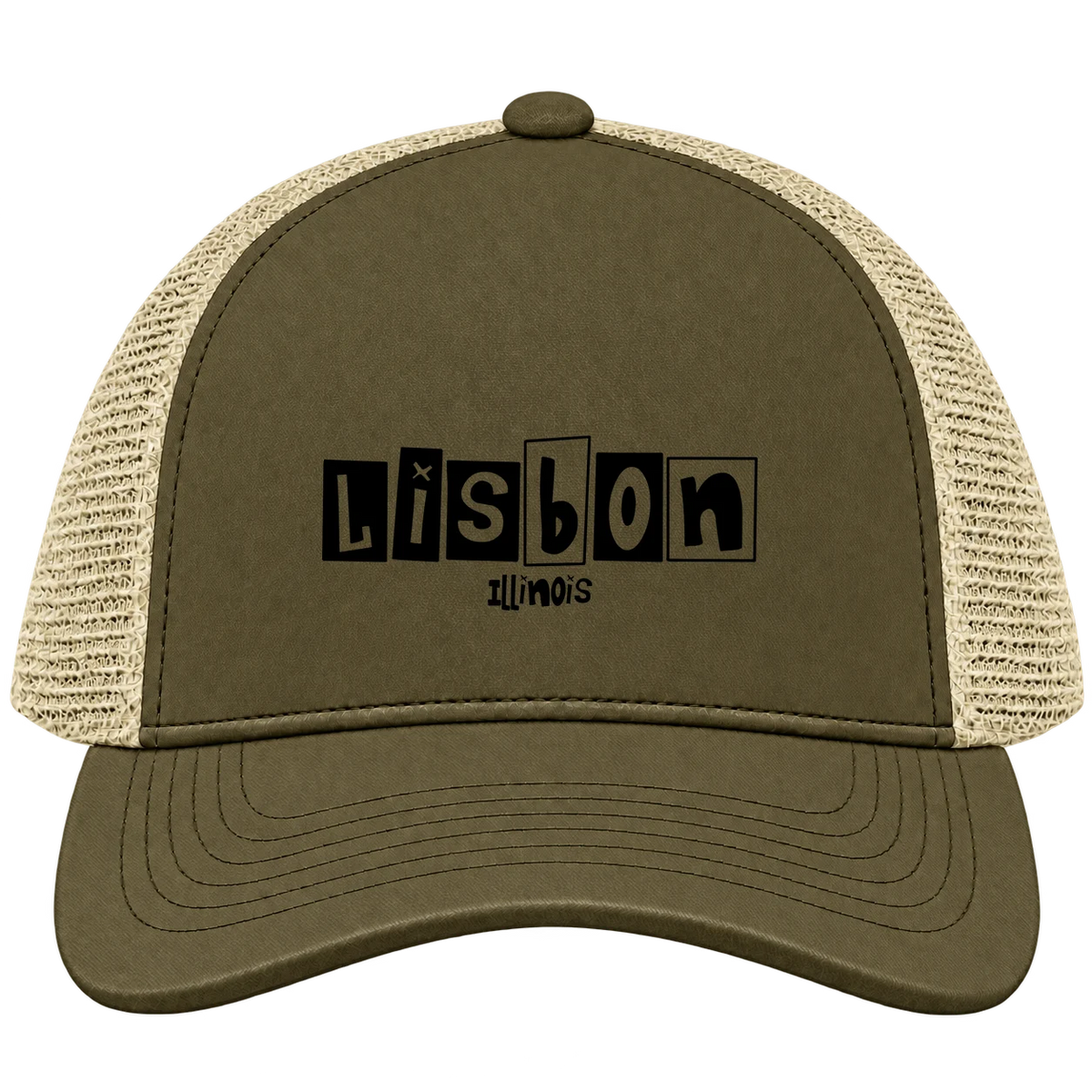 Lisbon, Illinois Hometown Trucker Cap