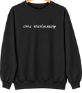 Little River-Academy, Texas Hometown Crewneck — Black