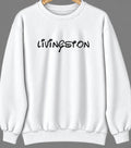 Livingston, Illinois Hometown Crewneck — White