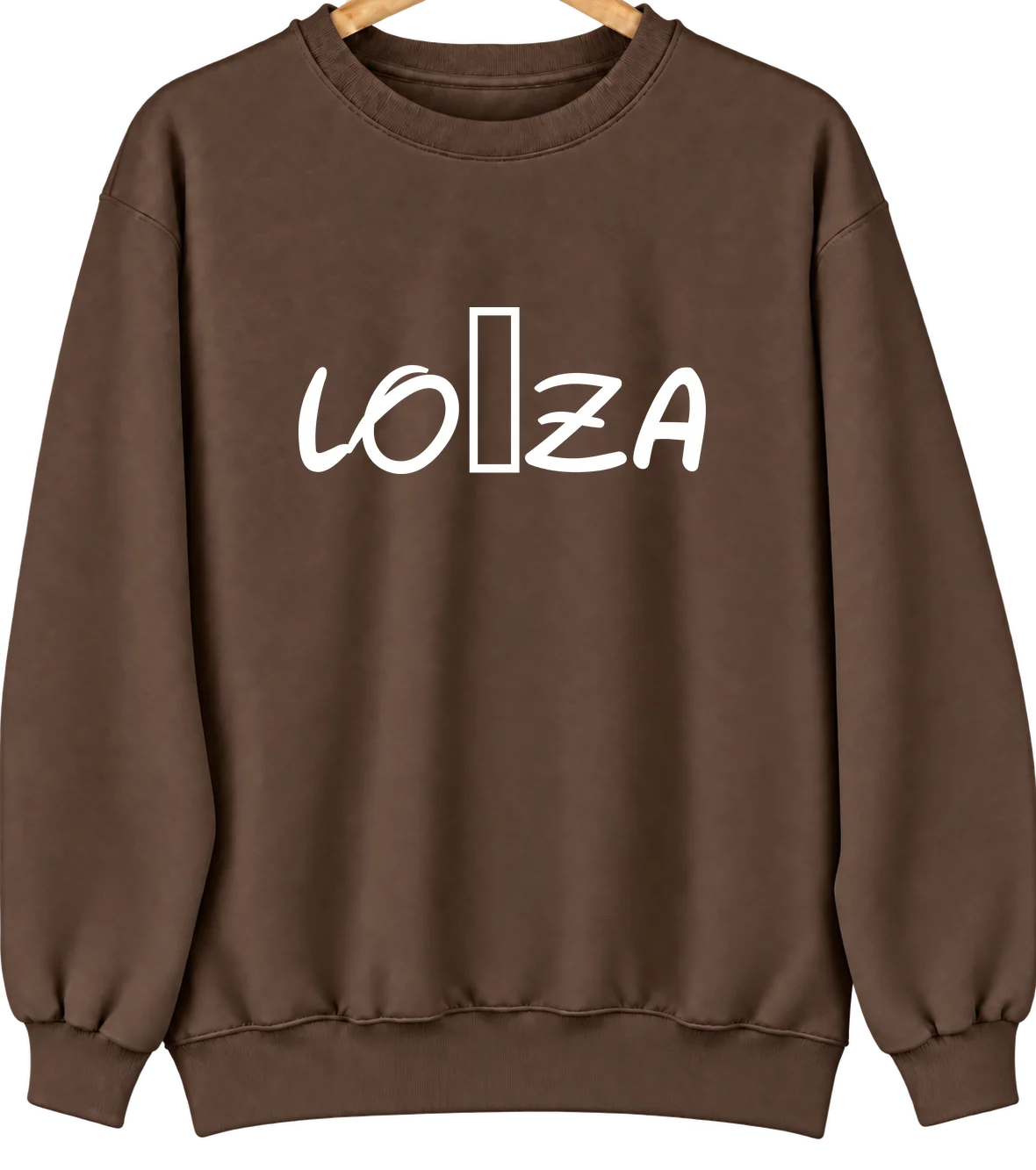 Loíza, Puerto Rico Hometown Crewneck — Brown