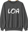 Loa, Utah Hometown Crewneck — Dark Heather