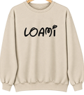 Loami, Illinois Hometown Crewneck — Sand