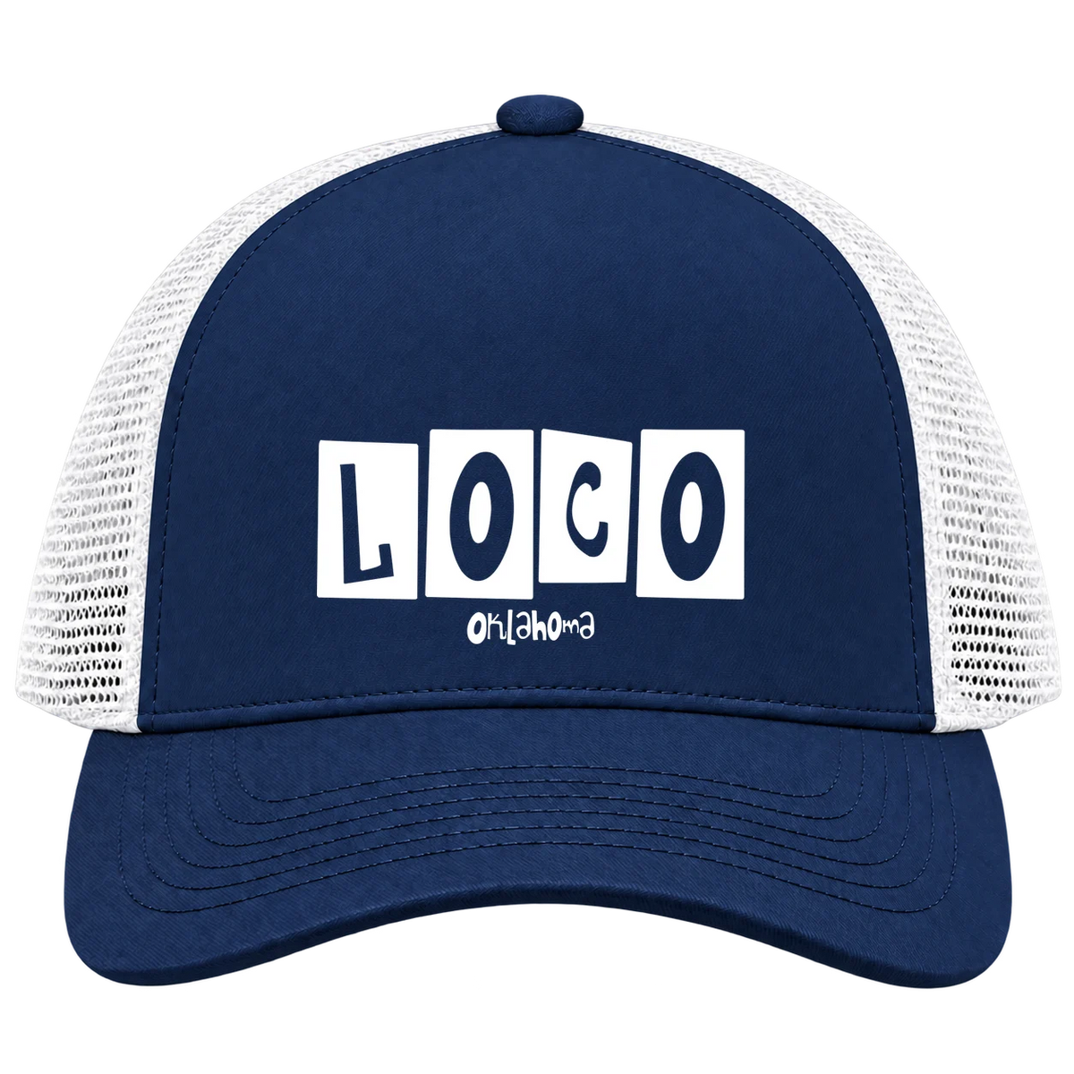 Loco, Oklahoma Hometown Trucker Cap