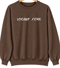 Locust Fork, Alabama Hometown Crewneck — Brown