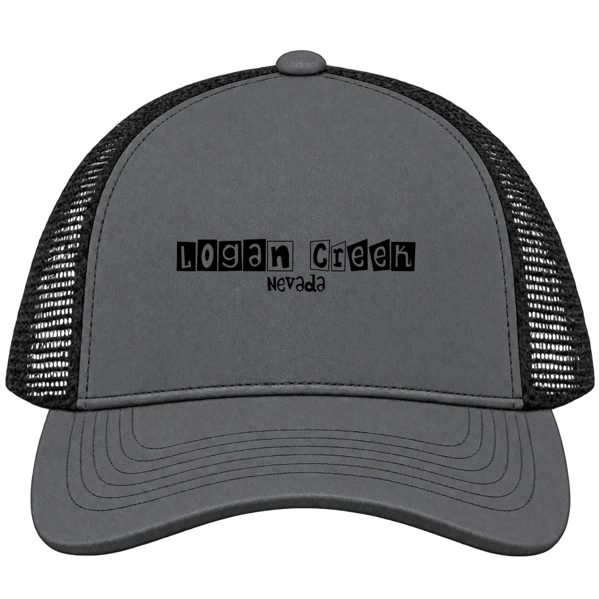 Logan Creek, Nevada Hometown Trucker Cap
