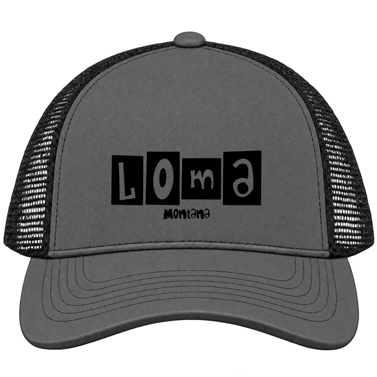Loma, Montana Hometown Trucker Cap