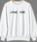 Lone Oak, Georgia Hometown Crewneck — White