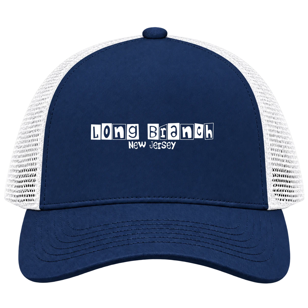 Long Branch, New Jersey Hometown Trucker Cap