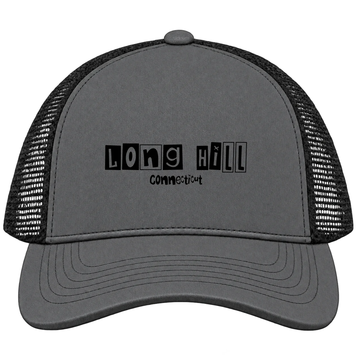 Long Hill, Connecticut Hometown Trucker Cap