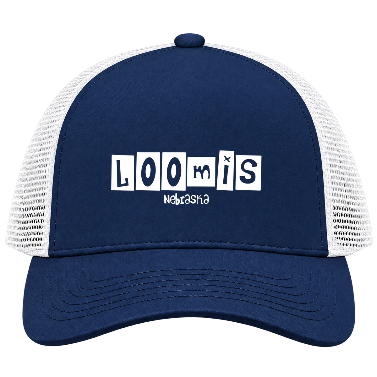 Loomis, Nebraska Hometown Trucker Cap