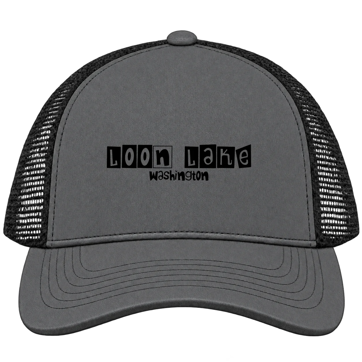 Loon Lake, Washington Hometown Trucker Cap