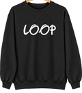 Loop, Pennsylvania Hometown Crewneck — Black