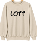 Lott, Texas Hometown Crewneck — Sand