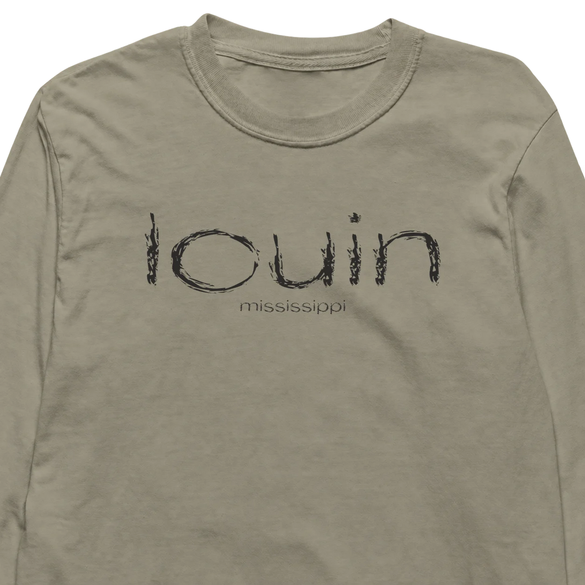 Louin, Mississippi Hometown Long-Sleeve