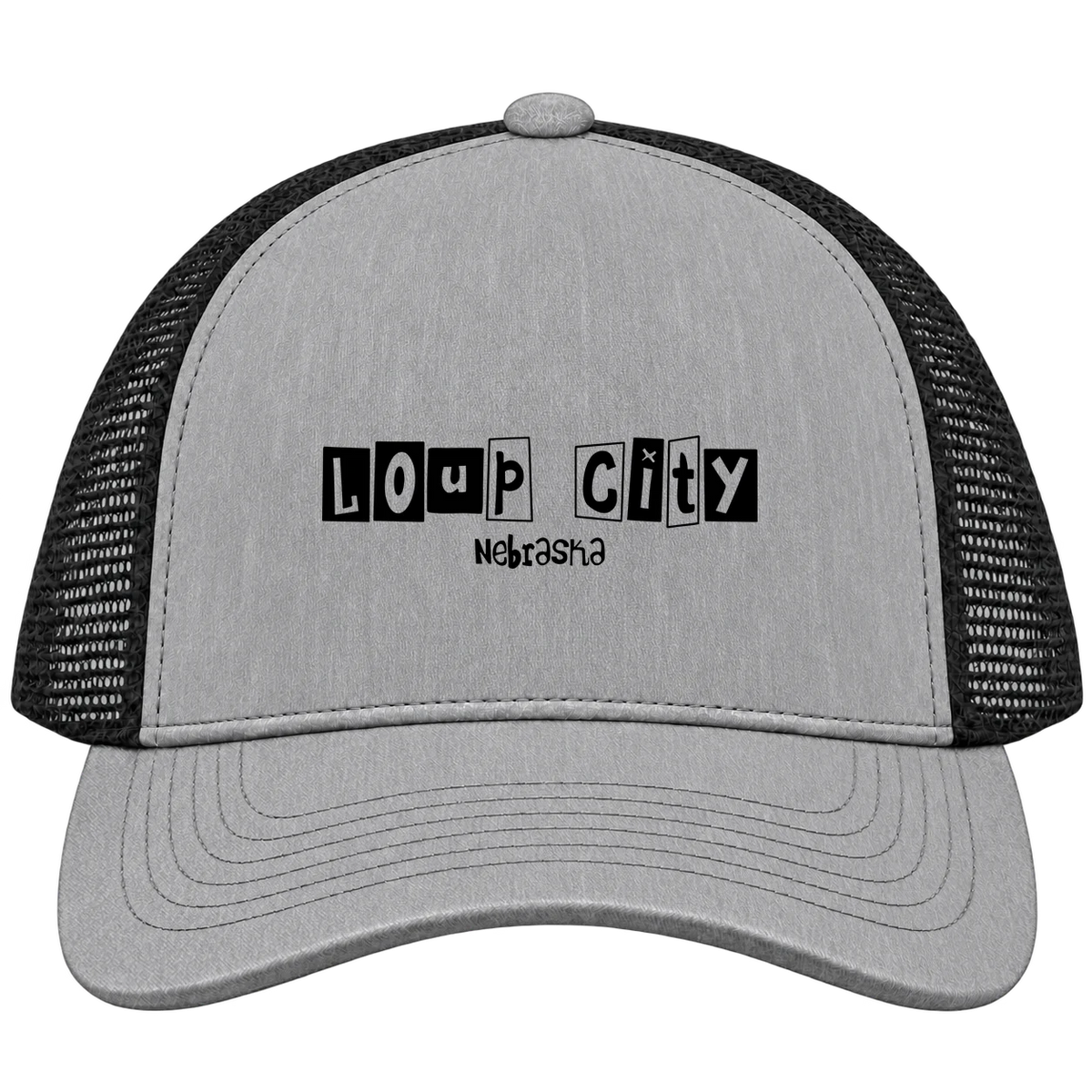 Loup City, Nebraska Hometown Trucker Cap