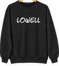 Lowell, Ohio Hometown Crewneck — Black