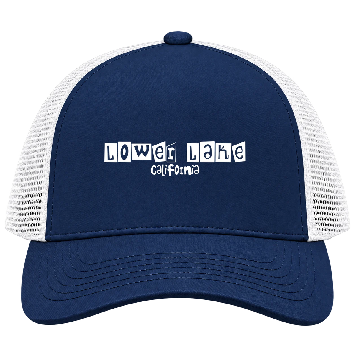 Lower Lake, California Hometown Trucker Cap