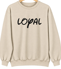 Loyal, Oklahoma Hometown Crewneck — Sand