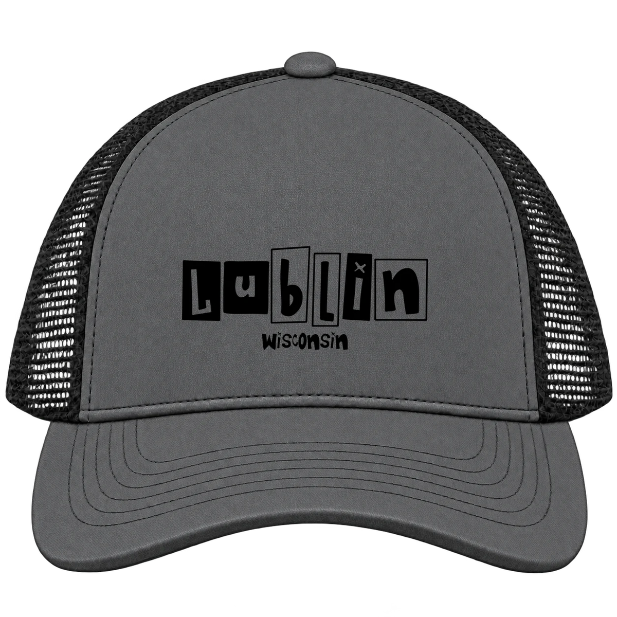 Lublin, Wisconsin Hometown Trucker Cap