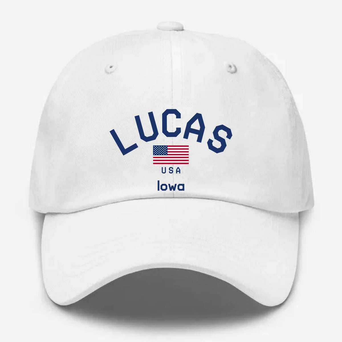 Lucas, Iowa Hometown Dad Hat