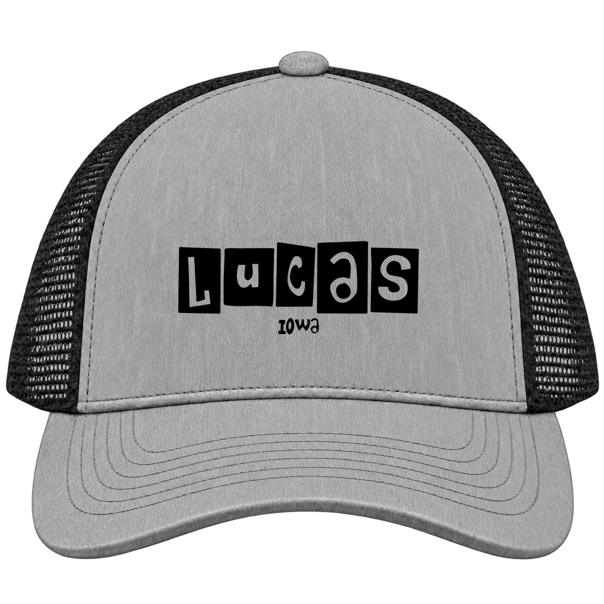 Lucas, Iowa Hometown Trucker Cap