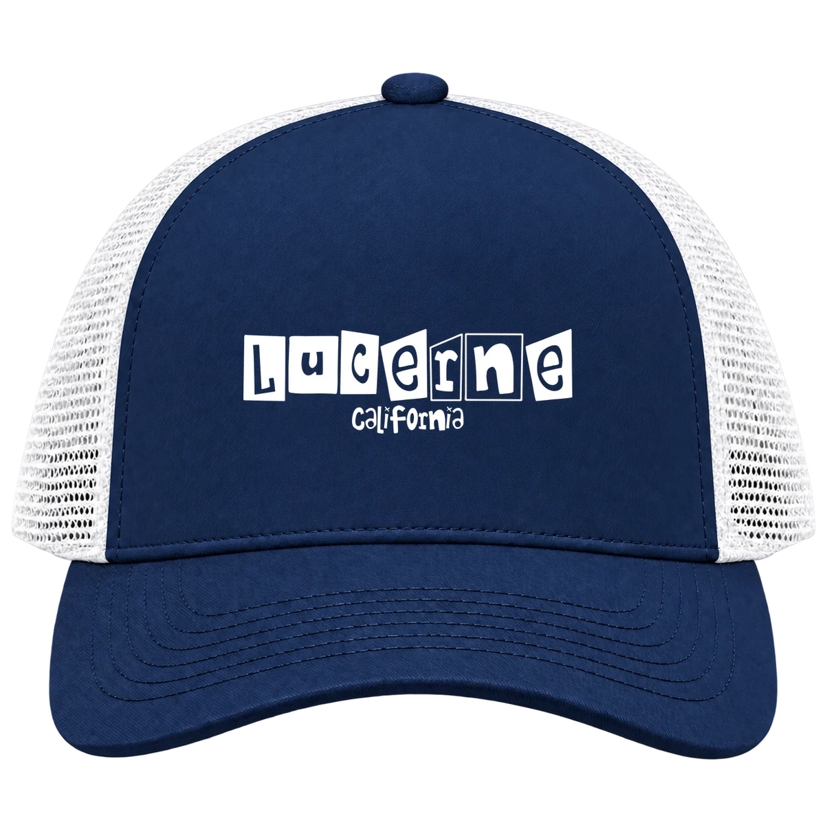 Lucerne, California Hometown Trucker Cap
