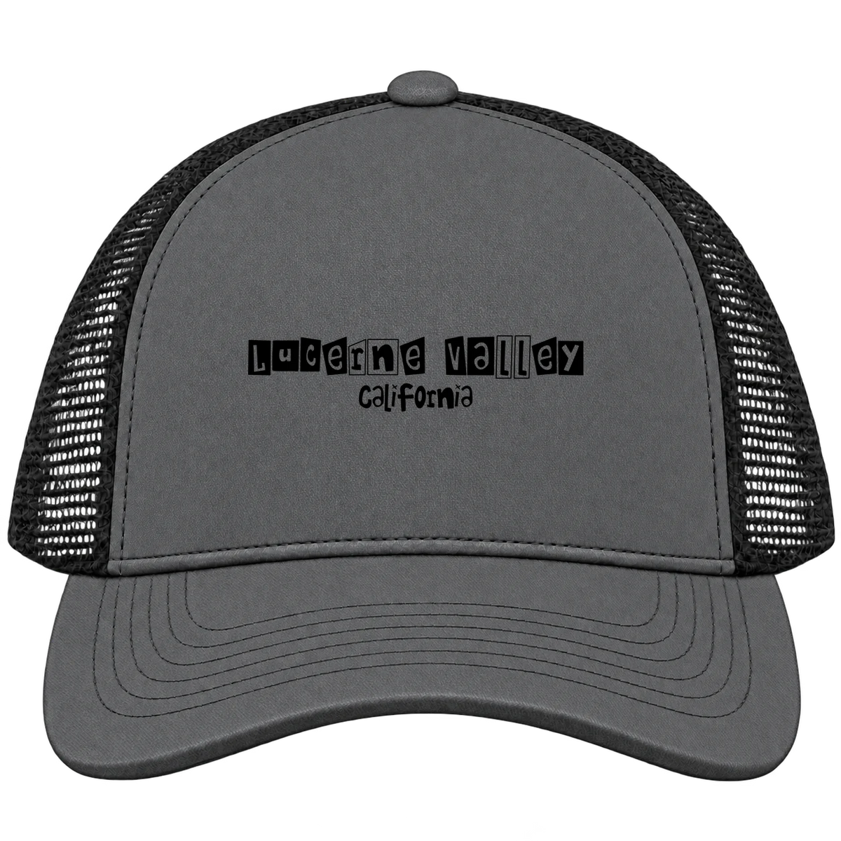 Lucerne Valley, California Hometown Trucker Cap
