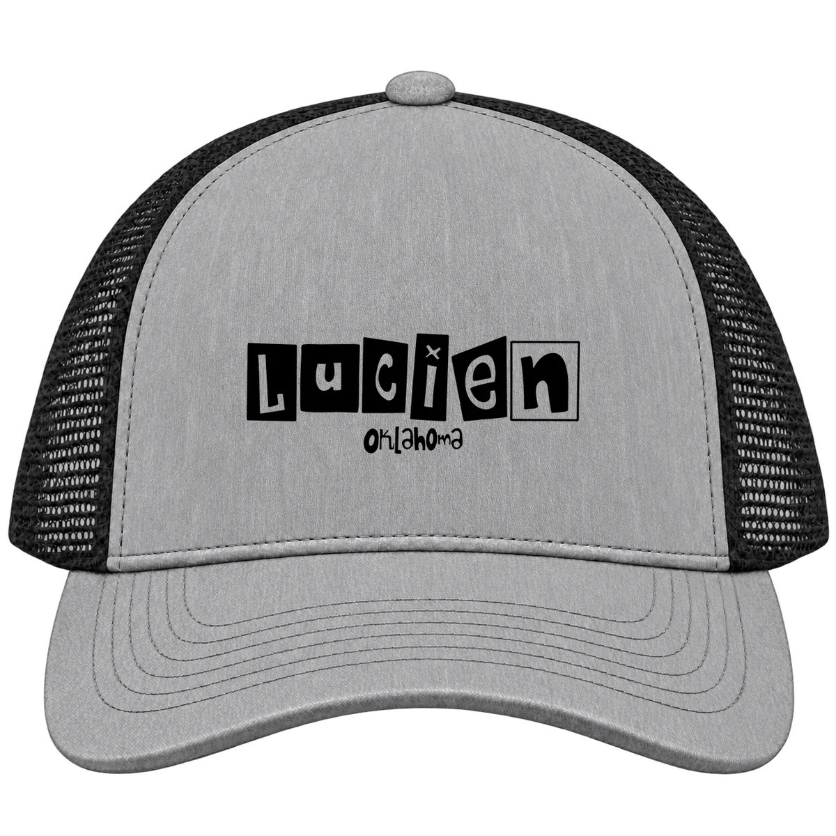 Lucien, Oklahoma Hometown Trucker Cap