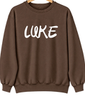 Luke, Maryland Hometown Crewneck — Brown