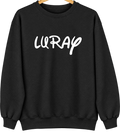 Luray, Missouri Hometown Crewneck — Black